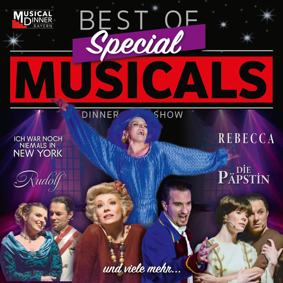 Best of Special Musicals Dinner Show - Musicaldinner Bayern